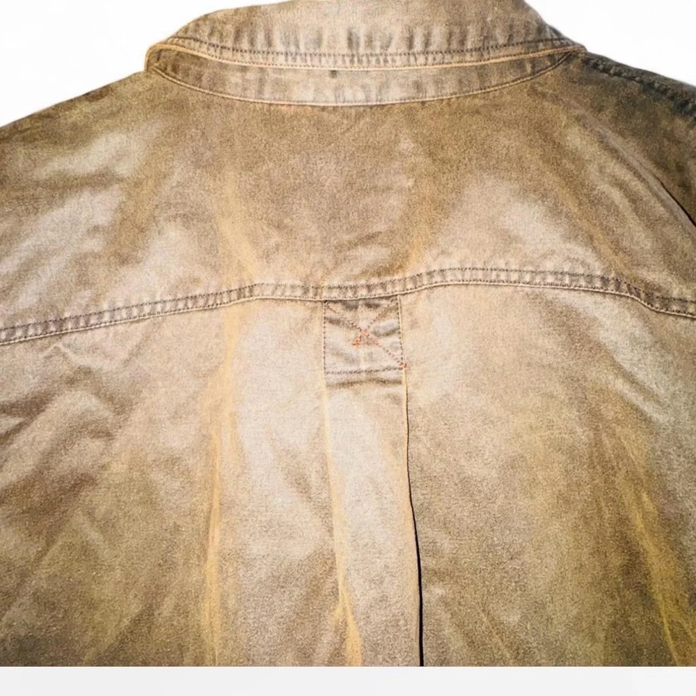 Legendary Whitetails Journeyman rugged shirt jacket Flannel lined workwear Med